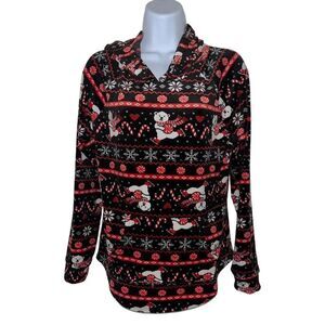 🔥4/$25 Wonder Nation Holiday Hoodie Polar Bear Fleece, Medium